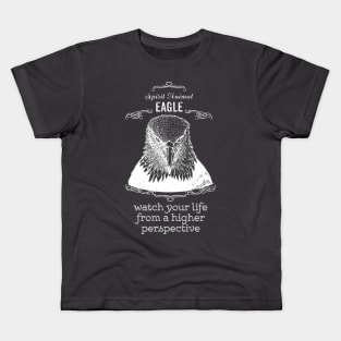 Spirit Animal - Eagle - white Kids T-Shirt